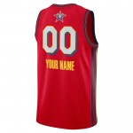 Maillot All-Star 2025 Personnalisable Jordan Rouge Swingman - Homme